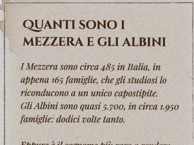 II. Le due origini