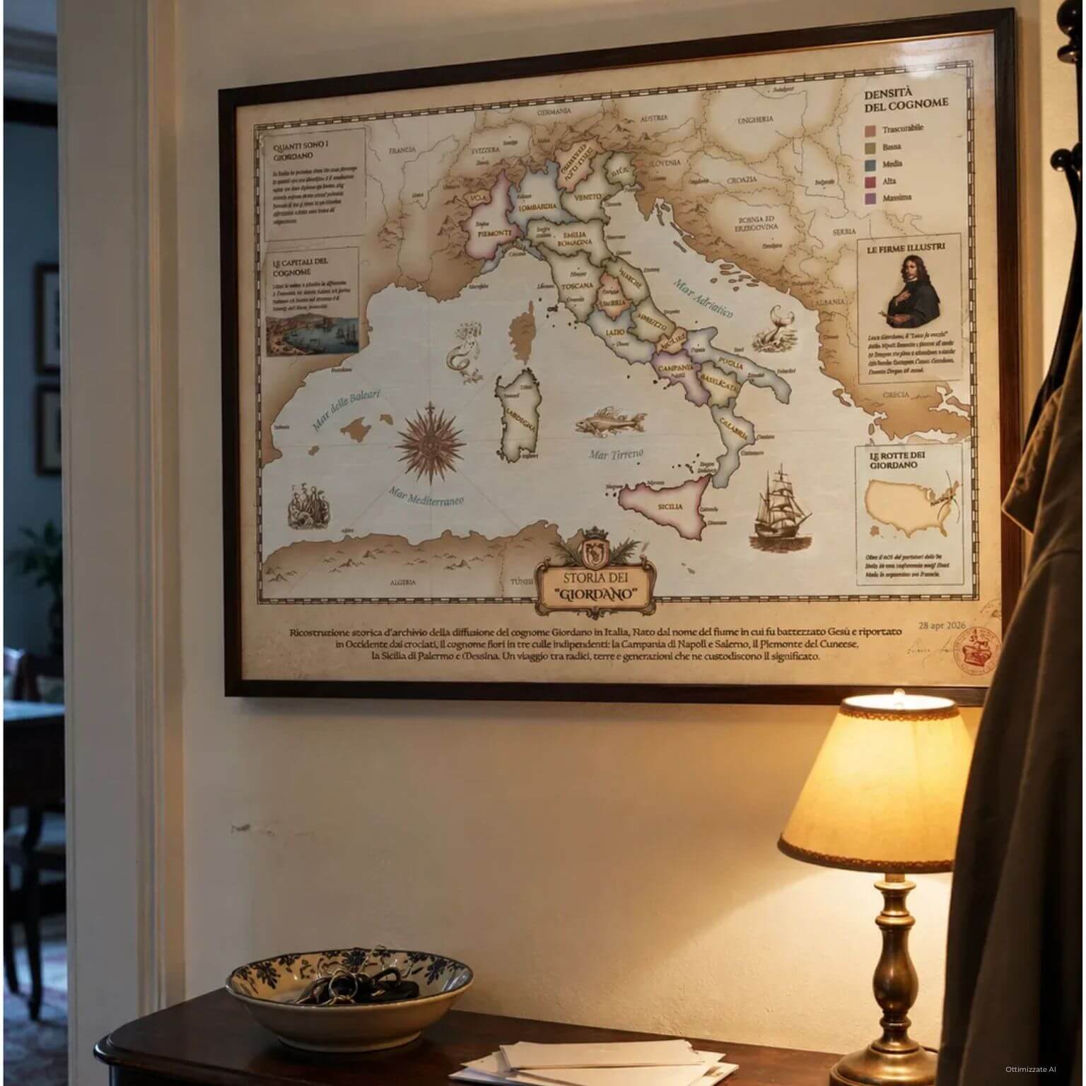 Mappa dei Cognomi Singola