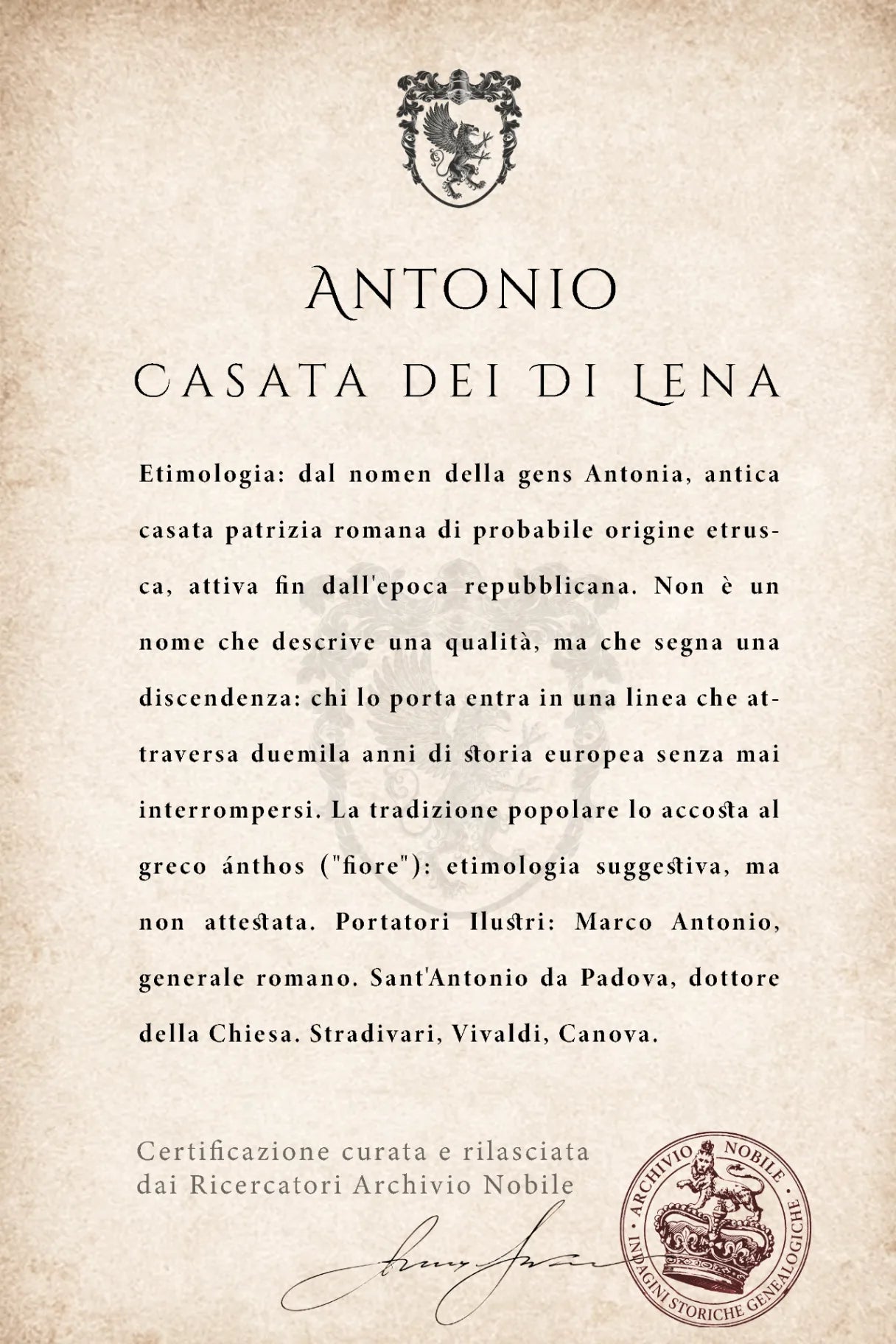 La Tavola dell'Origine
